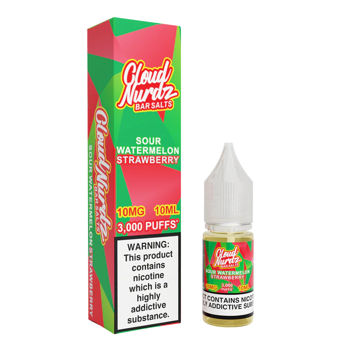 Sour Watermelon Strawberry Nic Salt 10ml