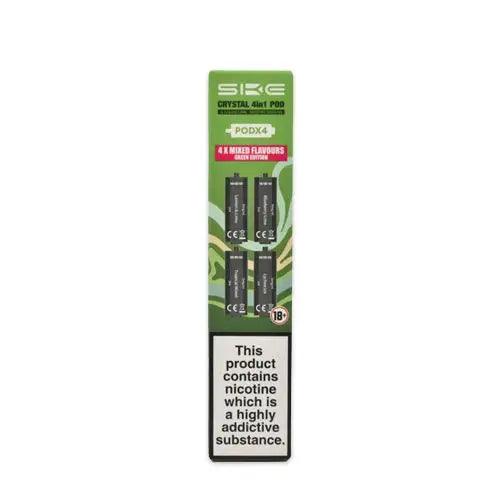 Green Edition (Multi Flavour) Prefilled Pods (4 Pack)